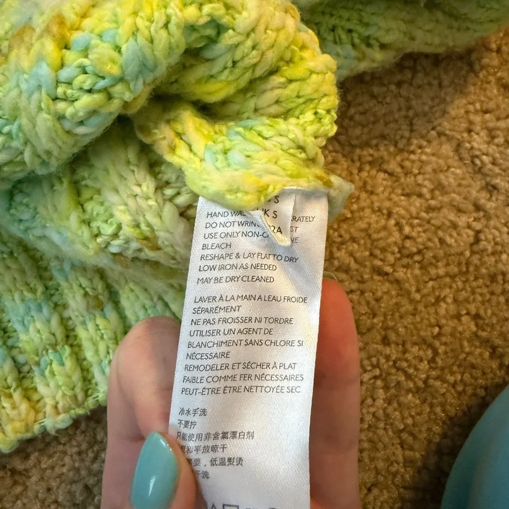 Free People Multicolor Knit Sweater
